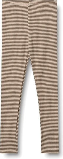 Wheat Wool Leggings Agi WOOD STRIPE 128