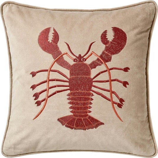 Lobster Putetrekk 50x50 cm Tan / Apricot Orange