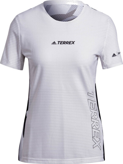 adidas Terrex Parley Agravic Pro Trail Løpe T skjorte Dame Hvit S