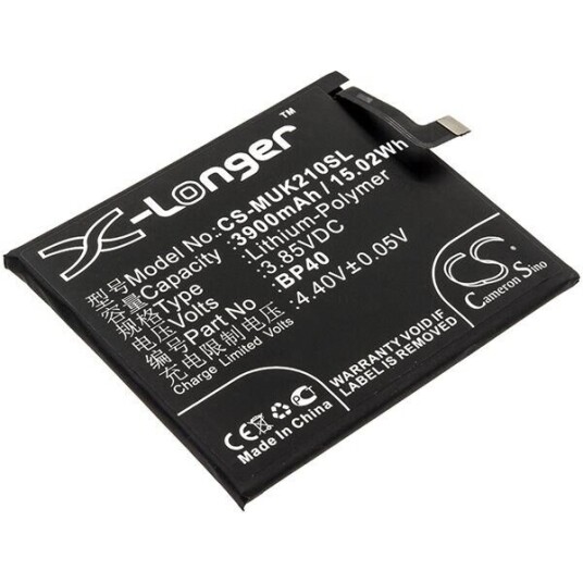 Xiaomi MZB7750IN batteri (3900 mAh 3.85 V, Sort)