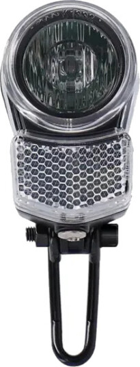 XLC forlykt CL-F24 med batterier LED 10/25 LUX og refleks
