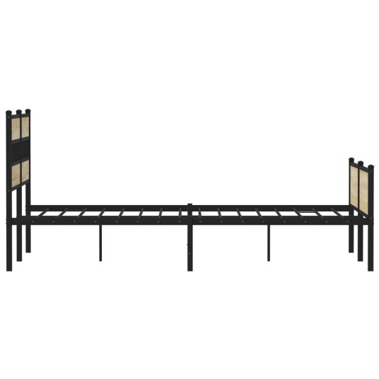  Sengeramme uten madrass sonoma eik 137x190 cm konstruert tre 8721158378781
