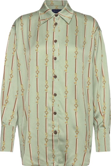 Gant D1. Rel American Luxe Shirt Green 38