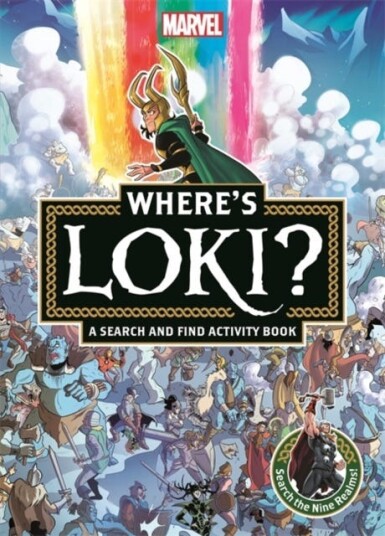 Where's Loki?  A Marvel search and find activity book
