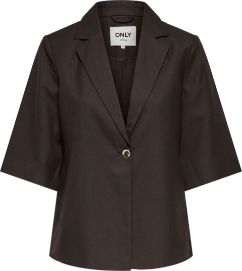 ONLY Onlbaia 2/4 Linen Bl Blazer Tlr Brown 38
