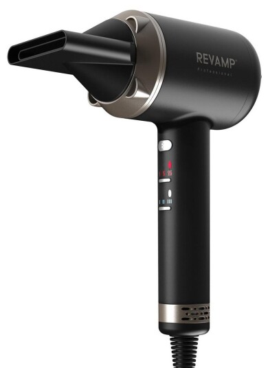 Revamp Enigma PRECISION hårtørker Sort Revamp Enigma PRECISION hårtørker Sort