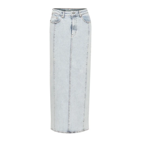 Gestuz   Denim skjørt TilliaGZ Long Skirt   Blå
