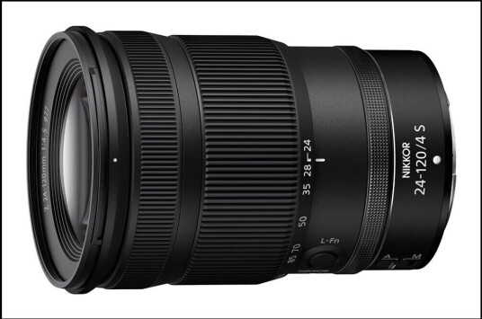 Nikon NIKKOR Z 24-120mm f/4 S Telezoomobjektiv for Nikon Z Nikon NIKKOR Z 24-120mm f/4 S Telezoomobjektiv for Nikon Z