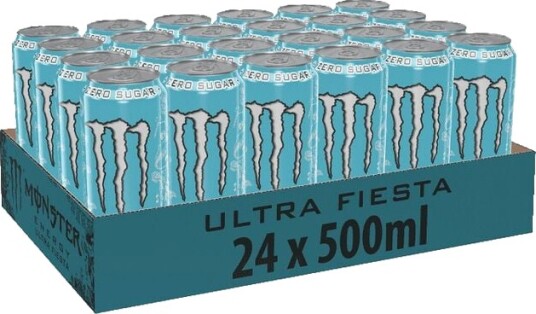 24 x Monster Energy Ultra 500 ml   Mango Fiesta