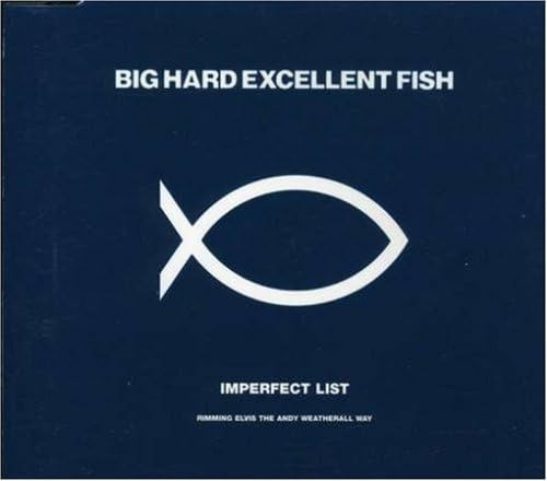 Big Hard Excellent Fish Imperfect List Rimming Elvis The Andy Weatherall Way CD