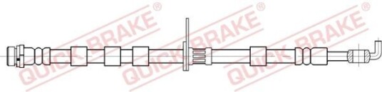 Bremseslange QUICK BRAKE 58.896