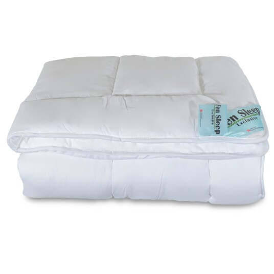 Zen Sleep Fiberdyne 150x210cm Allergivennlig dyne Fuktabsorberende mikrofibre Zen Sleep Fiberdyne 150x210cm Allergivennlig dyne Fuktabsorberende mikrofibre