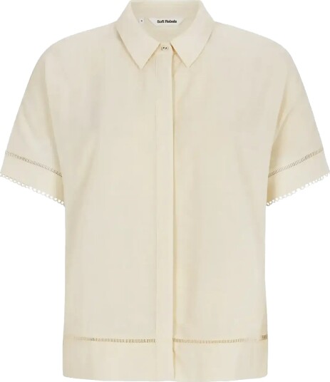 Soft Rebels Srlima Freedom Ss Shirt Cream M