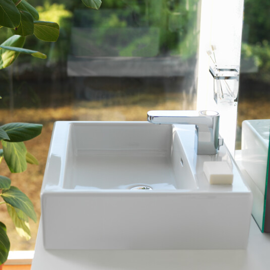 LAUFEN LIVING CITY SERVANT 80X46 CM GLATT UNDERSIDE HVIT