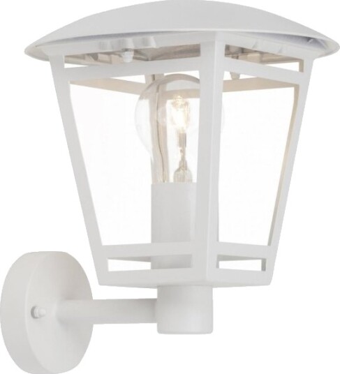 Brilliant Riley Utendørs Vegglampe Ip44 Hvit 42381/05 Brilliant Riley Utendørs Vegglampe Ip44 Hvit 42381/05