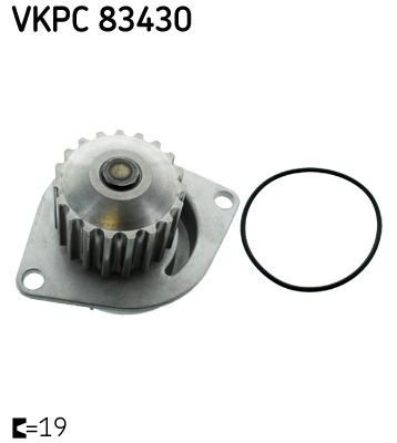 SKF VKPC 83430 Vannpumpe
