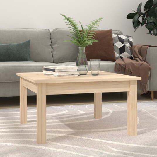 vidaXL Salongbord 55x55x30 cm heltre furu vidaXL Salongbord 55x55x30 cm heltre furu