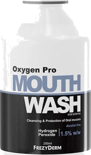 Munnvann FREZYDERM Oxygen Pro 250 ml Munnvann FREZYDERM Oxygen Pro 250 ml