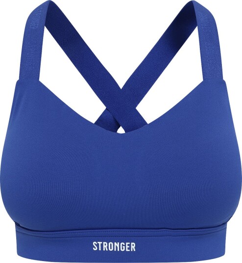 STRONGER Power Sports Bra   STRONGER BLUE   M
