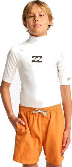 Billabong Waves All Day Boys Ss White M Billabong Waves All Day Boys Ss White M