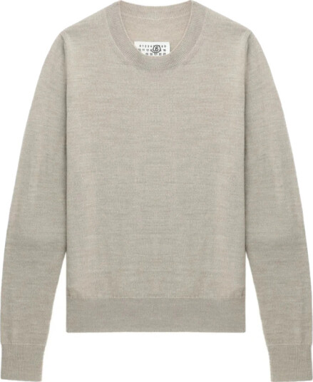 MM6 Maison Margiela Dame Strikkevarer Grå S,