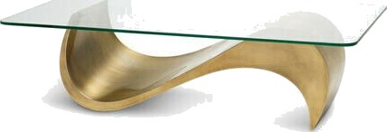 Eichholtz Chambertin sofabord messing