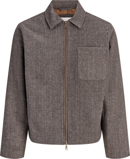 Jack & Jones Jorsalamanco Shacket   Brown   M