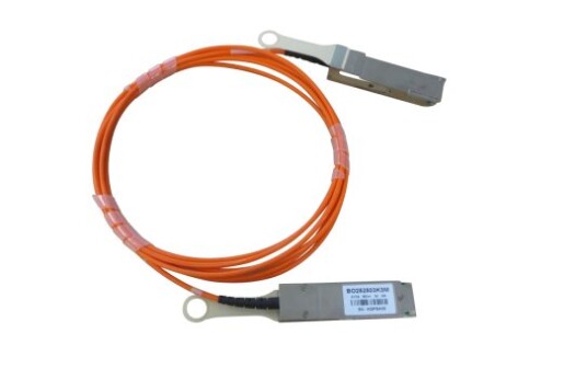Blueoptics H-Qsfp+Aoc15m-Bo 15 M Qsfp Qsfp Hankjønn/Hankjønn