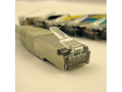 Netrack Rj45 Patchledning Støpt Kappe Kat. 5E Ftp 15M Grå Bzpat15f5e