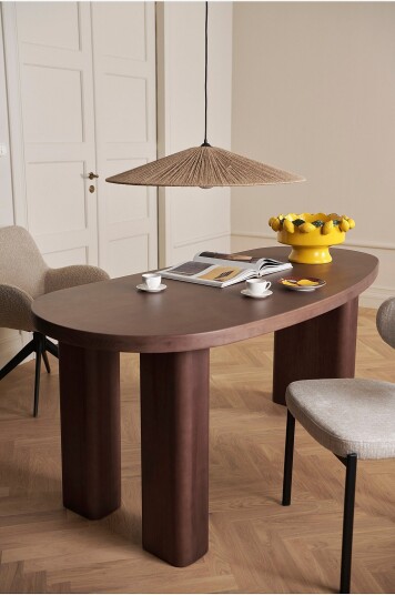 Ellos Home   Spisebord Wanda 180x79 cm   Brun