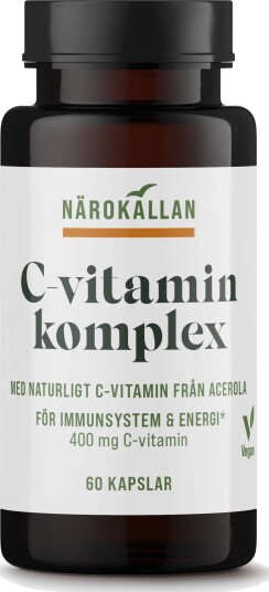 Närokällan C-vitamin Komplex 60 stk Närokällan C-vitamin Komplex 60 stk