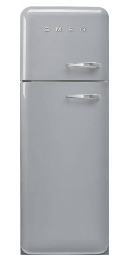 Smeg 50s Style Sølv Kombiskap med Nullsoneskuffer Smeg 50s Style Sølv Kombiskap med Nullsoneskuffer