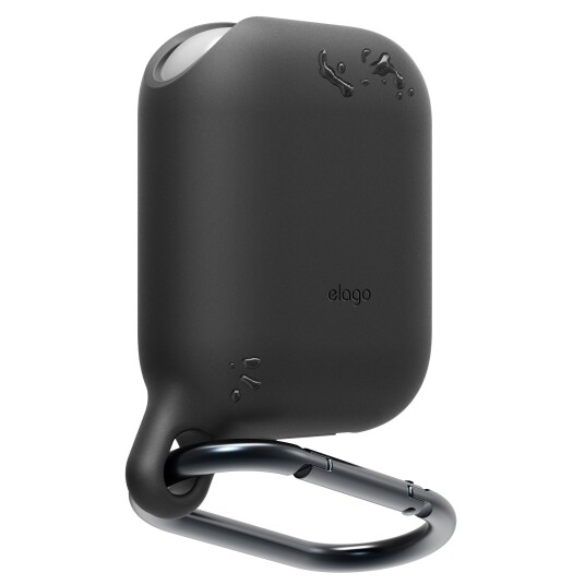 Elago AirPods vanntett deksel sort EAPWF-BK