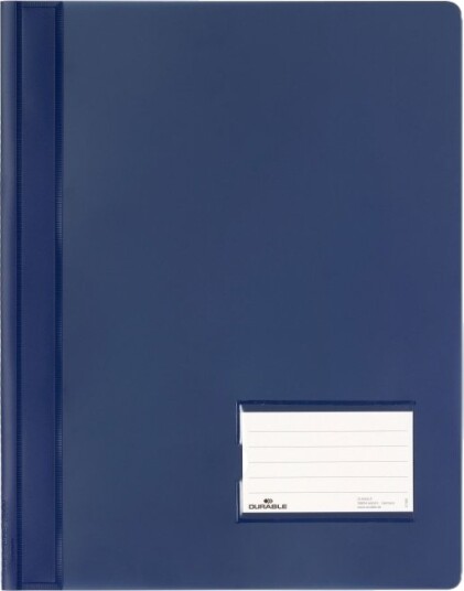 Durable Snelhechtmap A4 Semitransparent Donker Blauw Durable Snelhechtmap A4 Semitransparent Donker Blauw