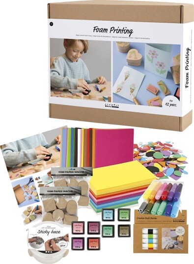 Creativ Company DIY Hobbysett Stempeltrykk