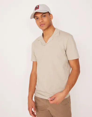 Only & Sons Onsabraham Reg Ss Resort Polo Cs Kortermet poloskjorte Beige