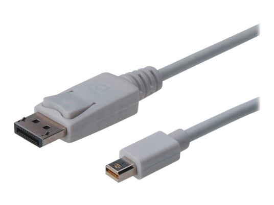 ASSMANN 1 m DisplayPort-kabel Svart med Hankjønn