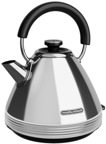 Morphy Richards Venture Retro Pyramid 1,5 l 3000 W Sølv Kromfarget Rustfritt stål Vannivåindikator Overopphetingsbeskyttelse Morphy Richards Venture Retro Pyramid 1,5 l 3000 W Sølv Kromfarget Rustfritt stål Vannivåindikator Overopphetingsbeskyttelse