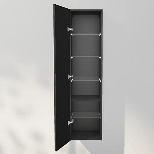 INR Iconic Nordic Rooms Solid 40/40 Høyskap Black oak / 40cm Venstre Hengslet INR Iconic Nordic Rooms Solid 40/40 Høyskap Black oak / 40cm Venstre Hengslet