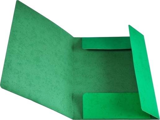 Elastikmappe Bnt Bnt/Office Grøn 210X297mm Karton/Elastik   48 Stk.