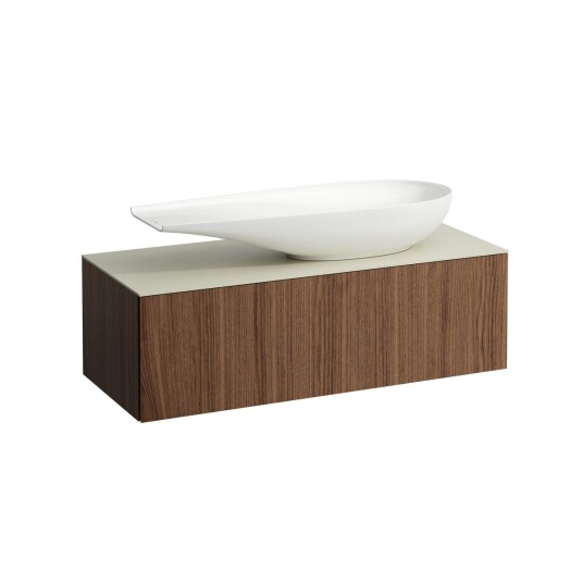 ILBAGNOALESSI Servantskap 1200 120x50 cm 1 skuff Noce Canaletto