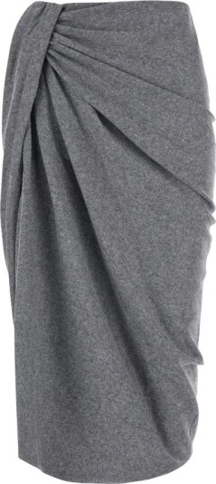 Marant étoile Dame Skjørt Grå XS, Marant étoile Dame Skjørt Grå XS,