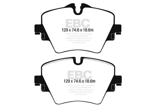Bremseklosser EBC Brakes DP42245R Bremseklosser EBC Brakes DP42245R