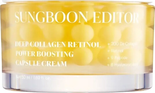 Sungboon Editor Deep Collagen Retinol Power Boosting Capsule Cream Nude 50 ML Sungboon Editor Deep Collagen Retinol Power Boosting Capsule Cream Nude 50 ML