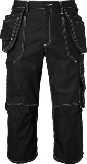 Top Swede 233 Håndverkere 3/4 Bukser Sort, 1 stk ,SBG-233015005C044 C46
