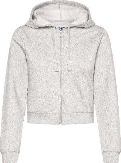 Organic Basics | Weekend Crop Zip Hoodie | S