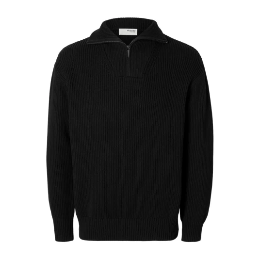 Selected Homme Herre Strikkevarer Svart M Selected Homme Herre Strikkevarer Svart M