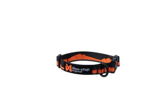 Non-Stop Trail Quest Collar Orange/Svart S 44-1024 Non-Stop Trail Quest Collar Orange/Svart S 44-1024