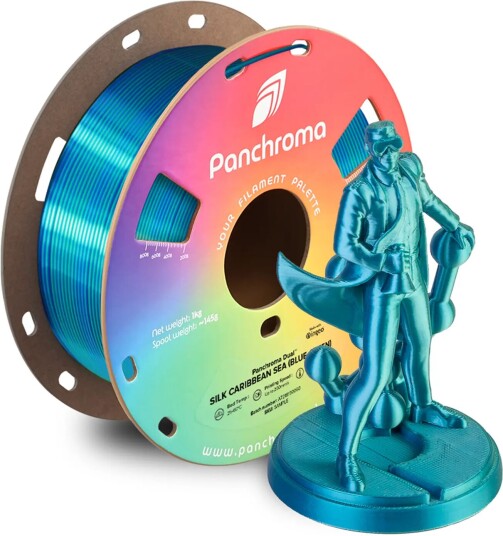 Polymaker Panchroma Dual Silk Pla Caribbean (Silk Blue/silk Green)