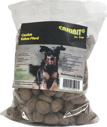 Caniland Hundekjeks Hestekjøtt 3 X 600 G